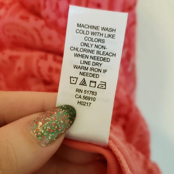 Maurices Pink Sleeveless Lace Dress Barbiecore Womens Plus 18 - Picture 8 of 8